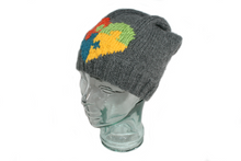 Autism Acceptance Heart Slouchy Hat